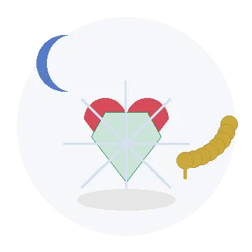 şirkten nasıl korunulur makalesi için kalp, kalkan, hilal ve tesbih figürlü